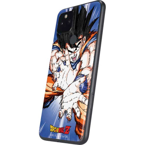 Dragon Ball Z Goku Kamehameha Blast Google Pixel 4a 5G Skin